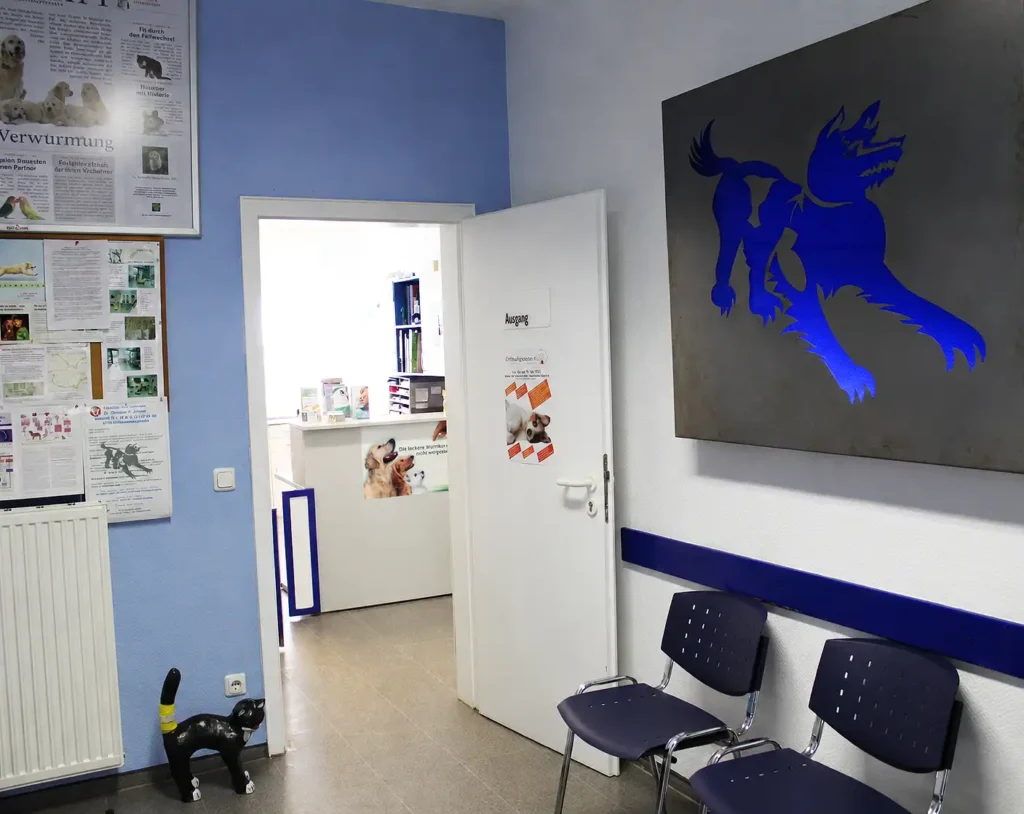 Praxis Innenraum in der Tierarztpraxis Mönchengladbach